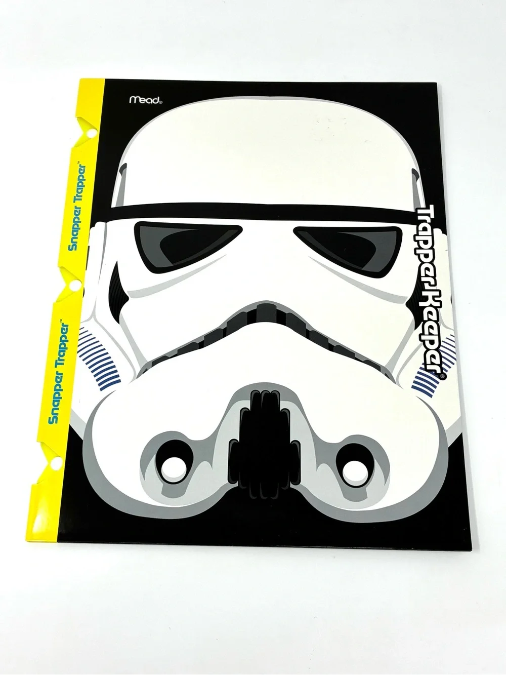 Star Wars Mead Trapper Keeper Snapper Trapper Folder Binder Lot Stormtrooper ‘14